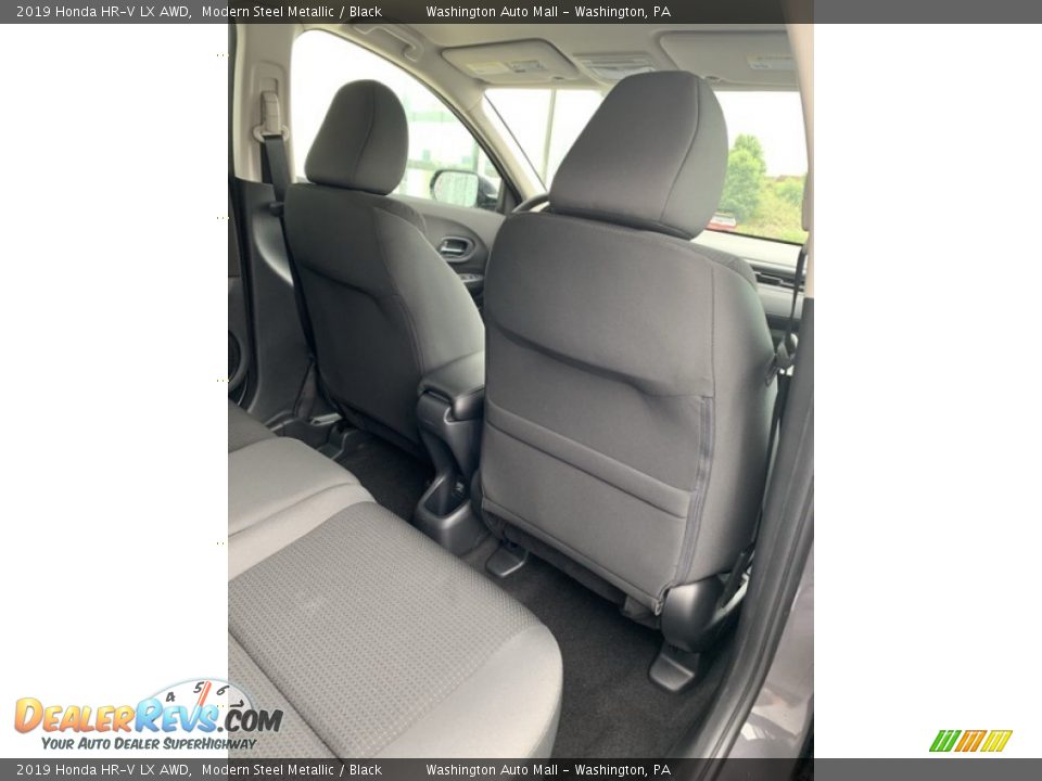 2019 Honda HR-V LX AWD Modern Steel Metallic / Black Photo #25