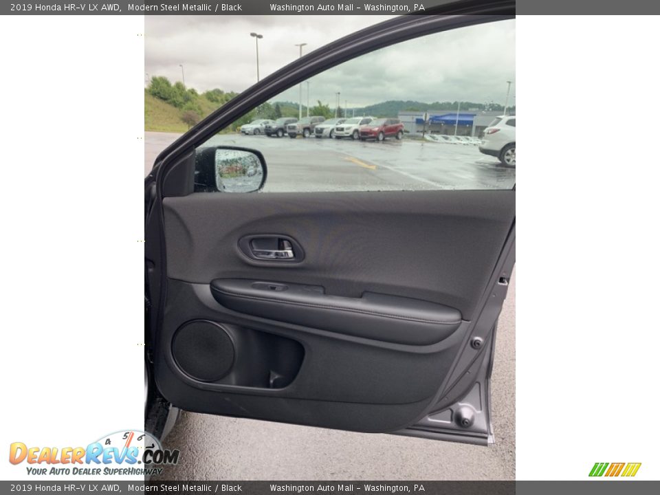 2019 Honda HR-V LX AWD Modern Steel Metallic / Black Photo #26