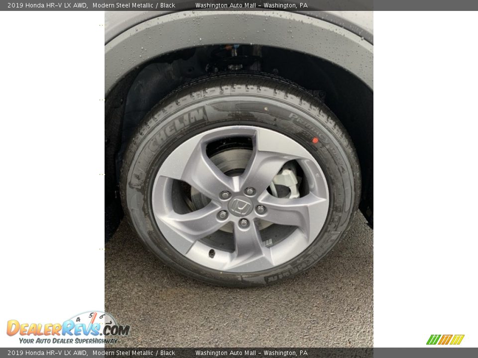 2019 Honda HR-V LX AWD Modern Steel Metallic / Black Photo #29