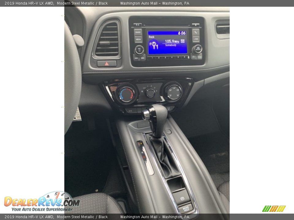 2019 Honda HR-V LX AWD Modern Steel Metallic / Black Photo #31