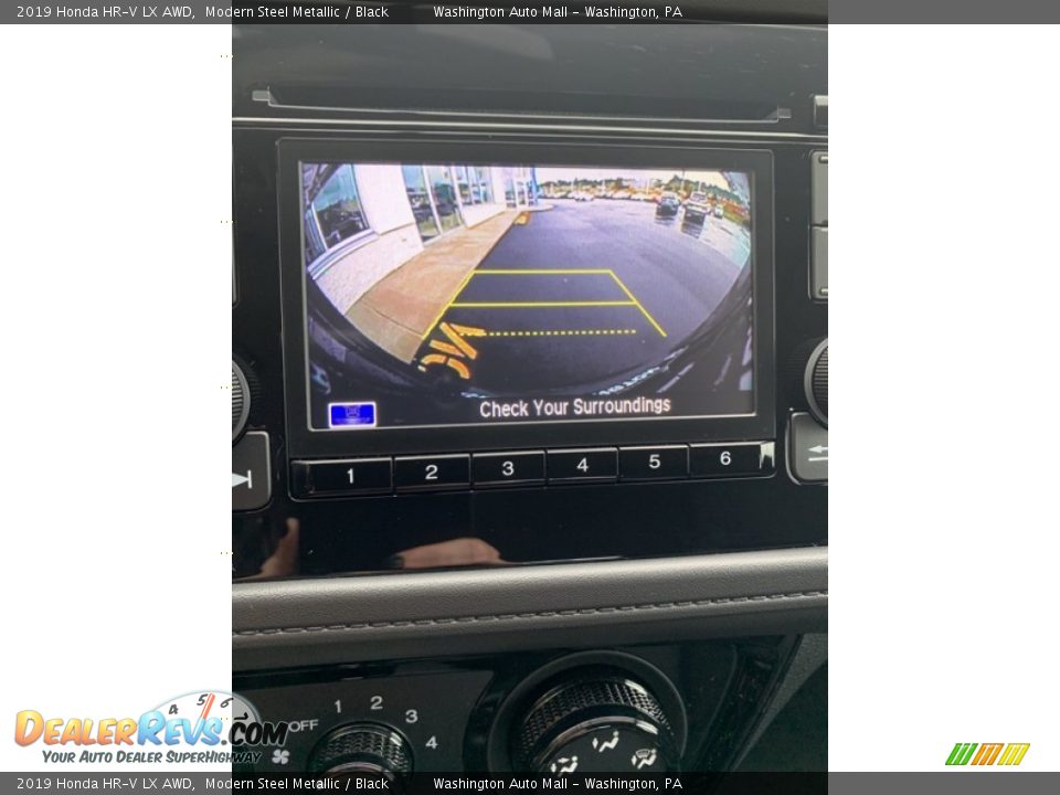 2019 Honda HR-V LX AWD Modern Steel Metallic / Black Photo #32