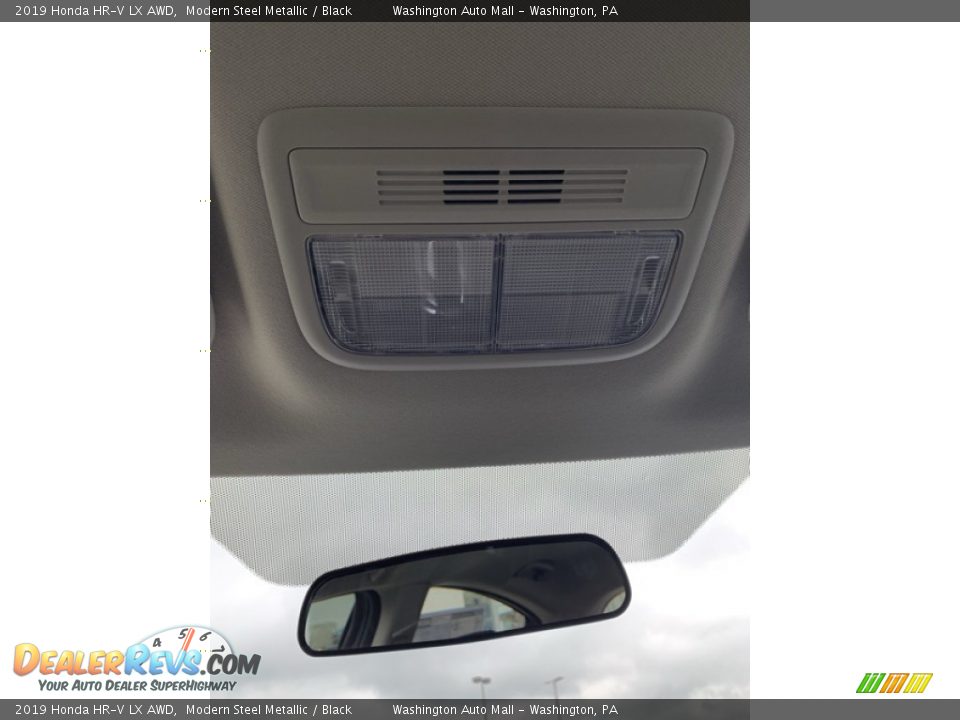 2019 Honda HR-V LX AWD Modern Steel Metallic / Black Photo #36