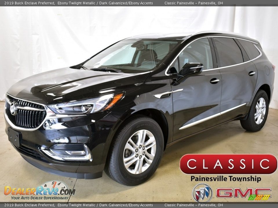 2019 Buick Enclave Preferred Ebony Twilight Metallic / Dark Galvanized/Ebony Accents Photo #1