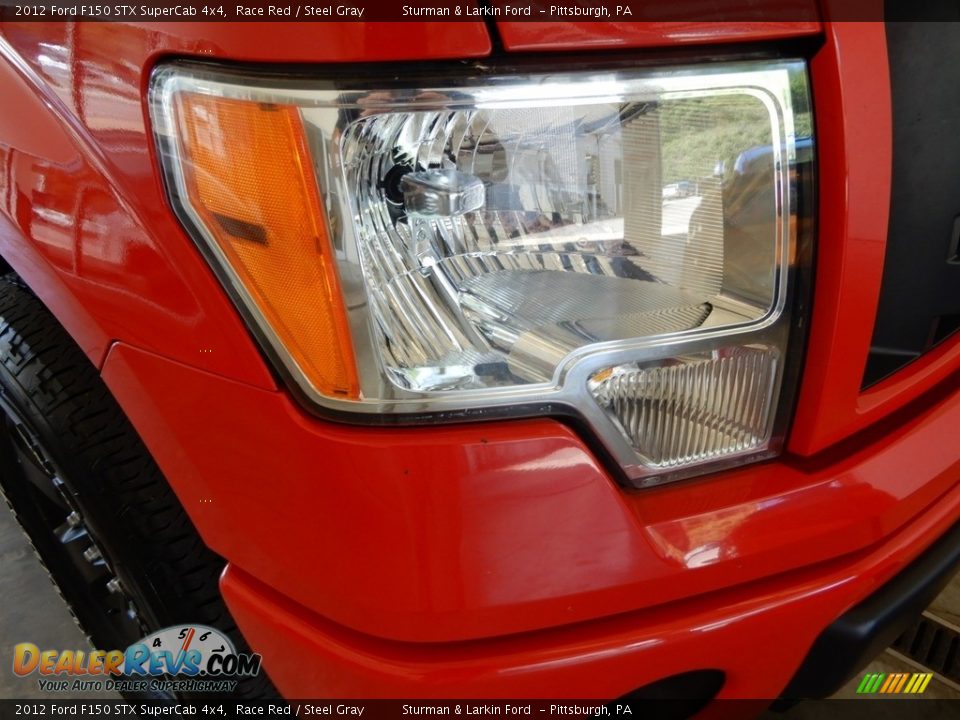 2012 Ford F150 STX SuperCab 4x4 Race Red / Steel Gray Photo #2