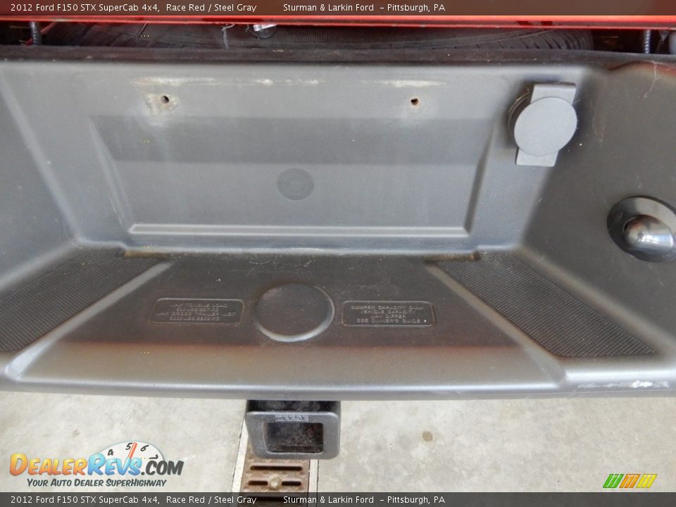 2012 Ford F150 STX SuperCab 4x4 Race Red / Steel Gray Photo #8