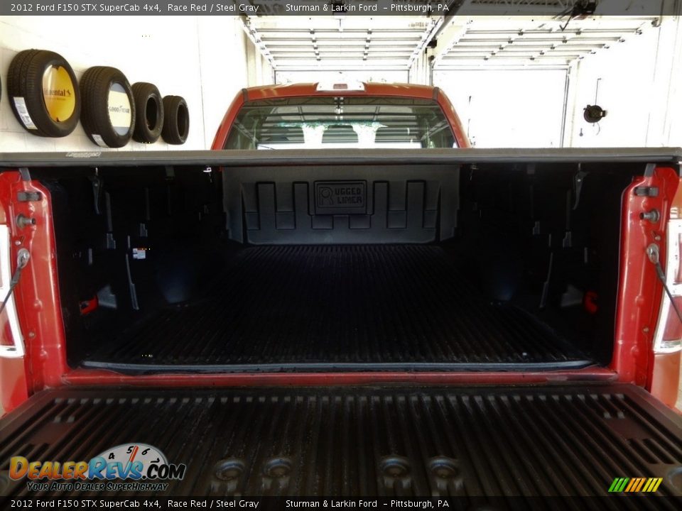 2012 Ford F150 STX SuperCab 4x4 Race Red / Steel Gray Photo #9