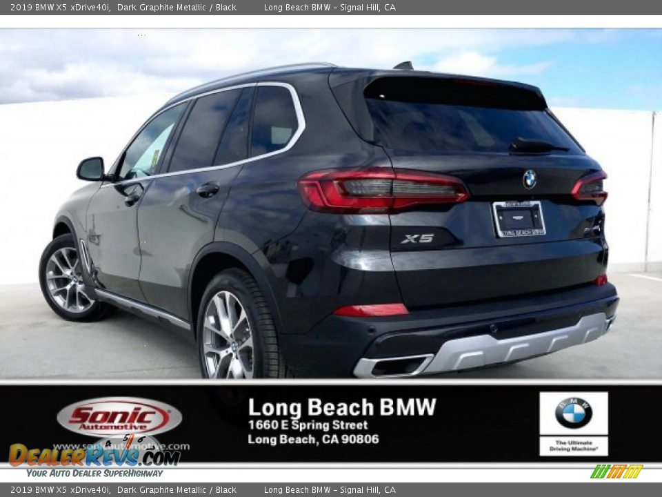 2019 BMW X5 xDrive40i Dark Graphite Metallic / Black Photo #2