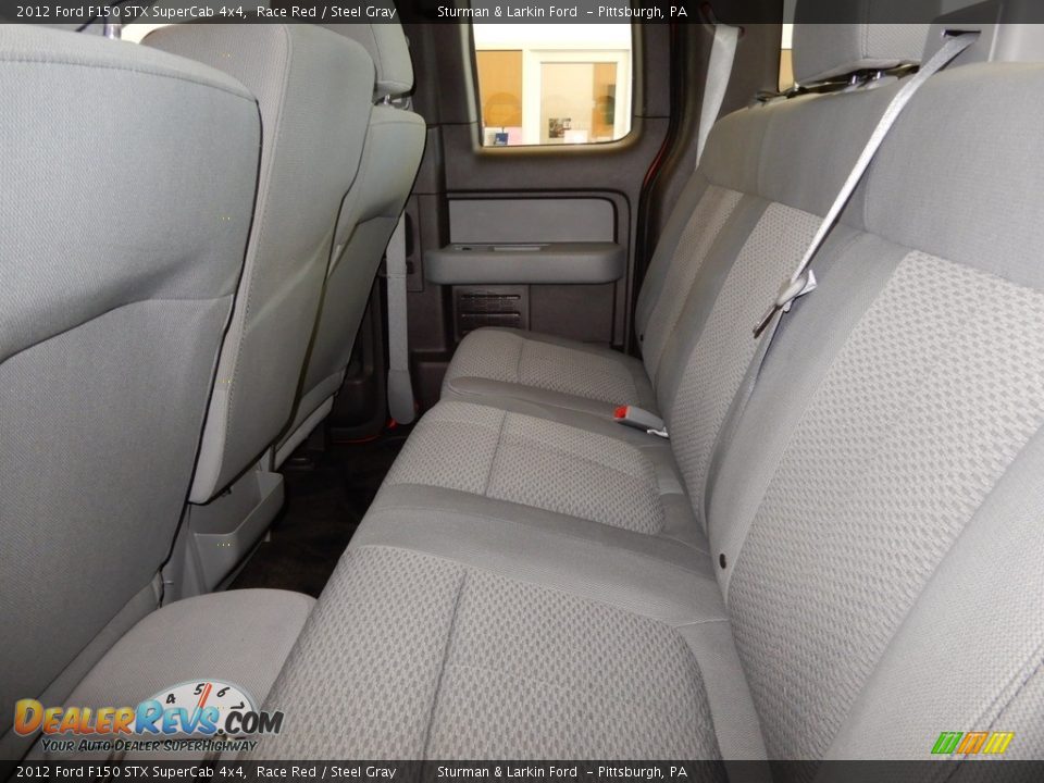 2012 Ford F150 STX SuperCab 4x4 Race Red / Steel Gray Photo #17
