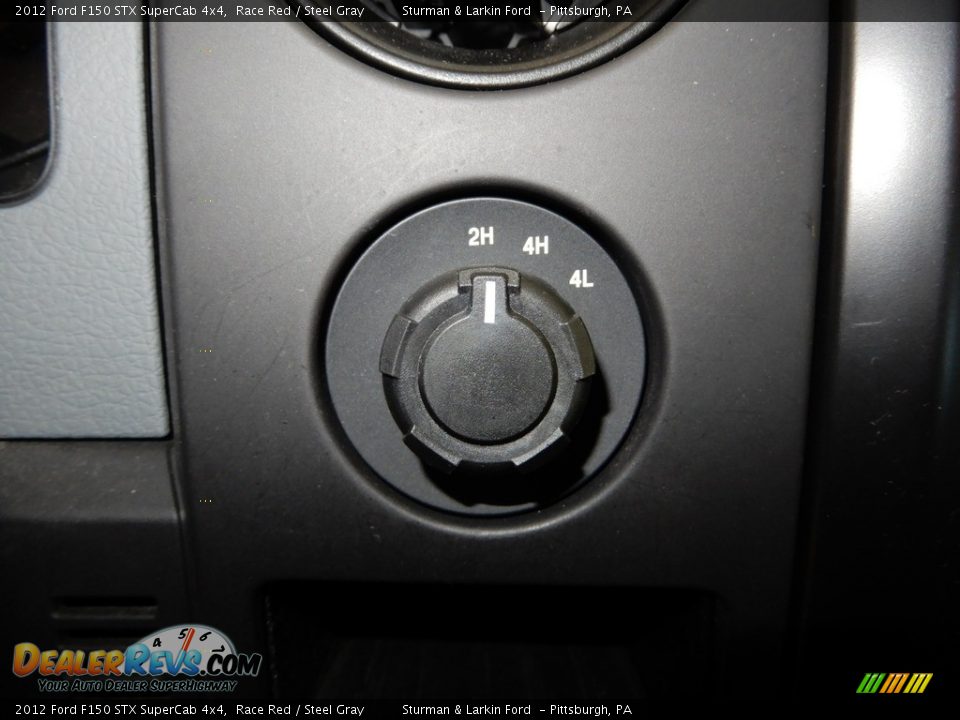 2012 Ford F150 STX SuperCab 4x4 Race Red / Steel Gray Photo #20