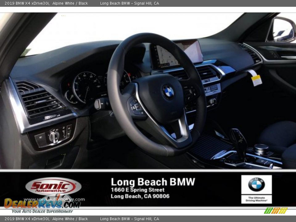 2019 BMW X4 xDrive30i Alpine White / Black Photo #4