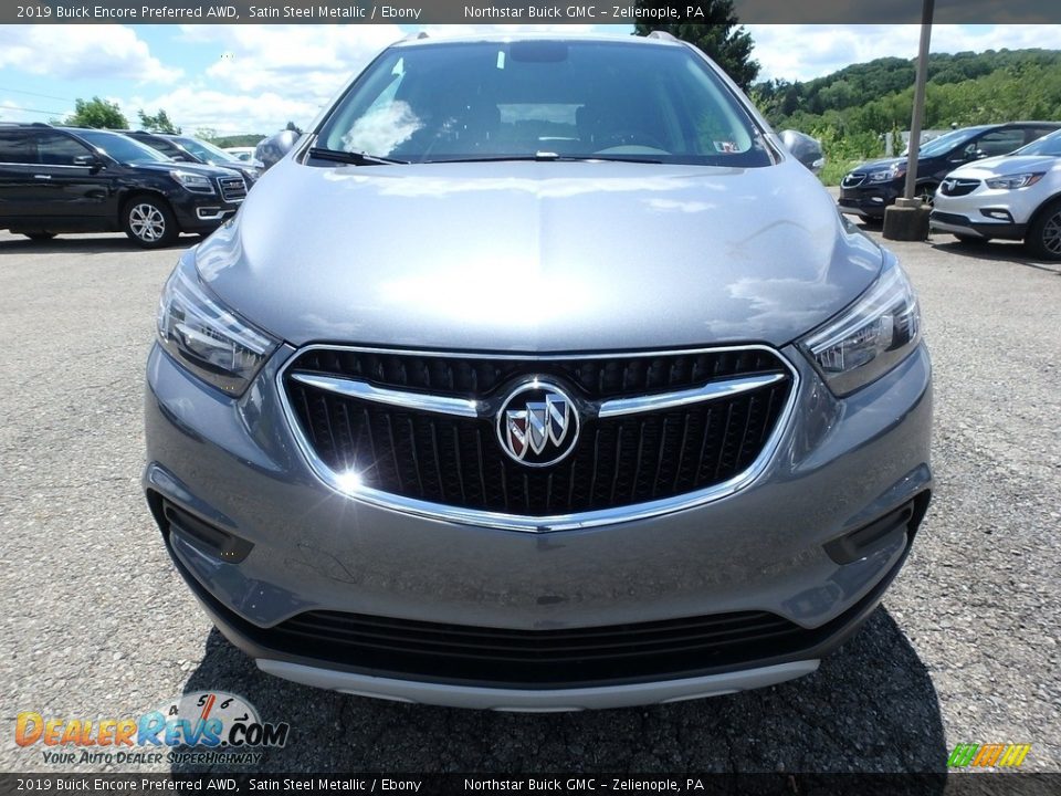 2019 Buick Encore Preferred AWD Satin Steel Metallic / Ebony Photo #2