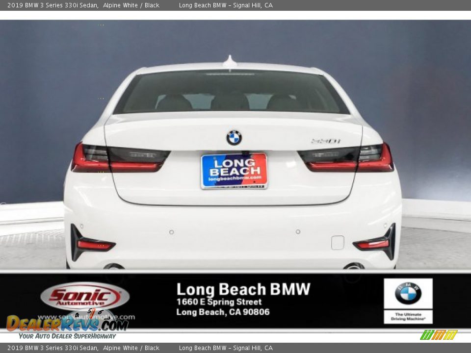 2019 BMW 3 Series 330i Sedan Alpine White / Black Photo #3