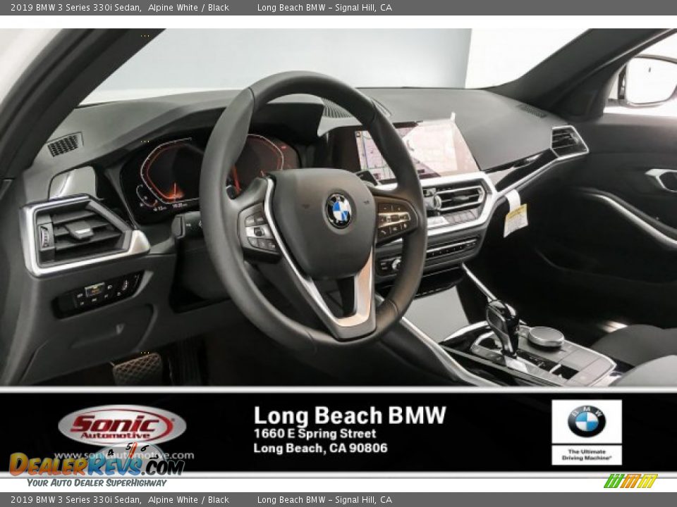 2019 BMW 3 Series 330i Sedan Alpine White / Black Photo #4