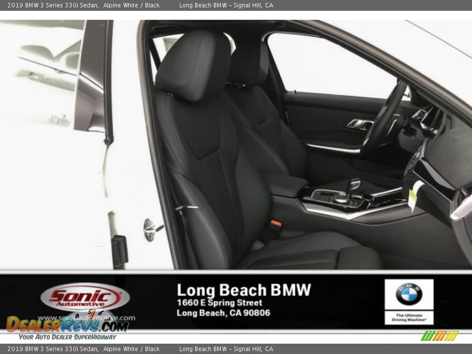 2019 BMW 3 Series 330i Sedan Alpine White / Black Photo #5