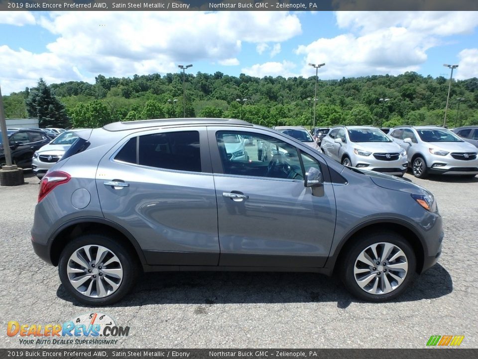 2019 Buick Encore Preferred AWD Satin Steel Metallic / Ebony Photo #4