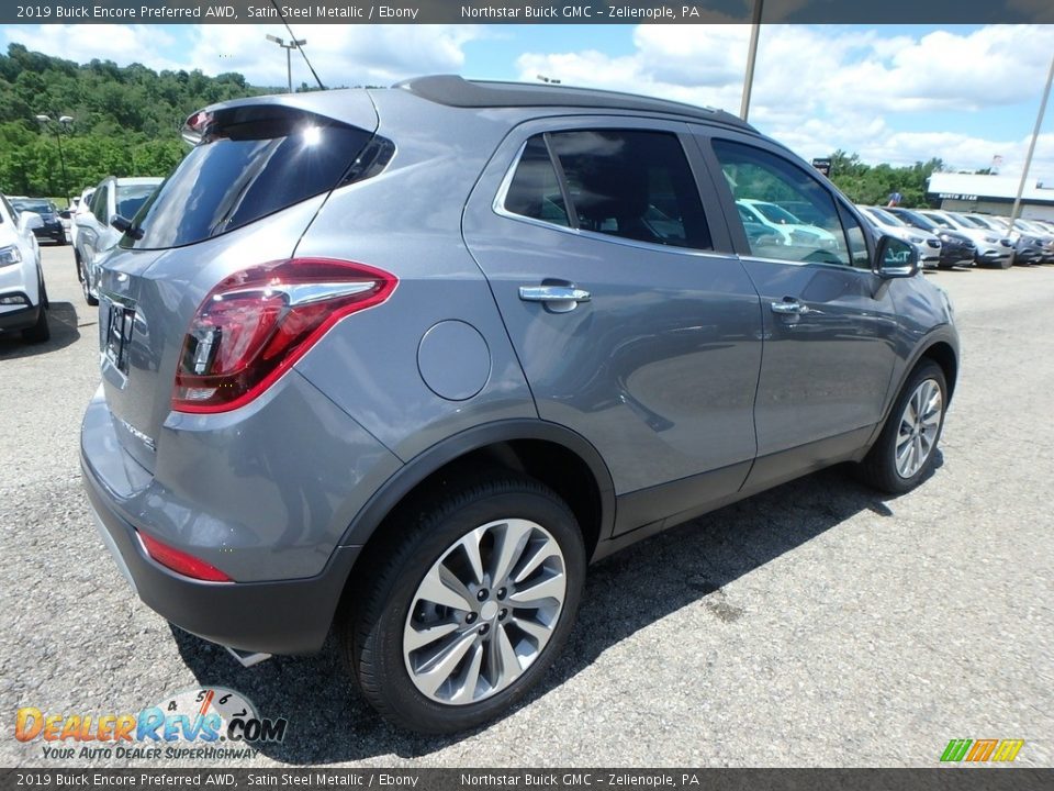 2019 Buick Encore Preferred AWD Satin Steel Metallic / Ebony Photo #5