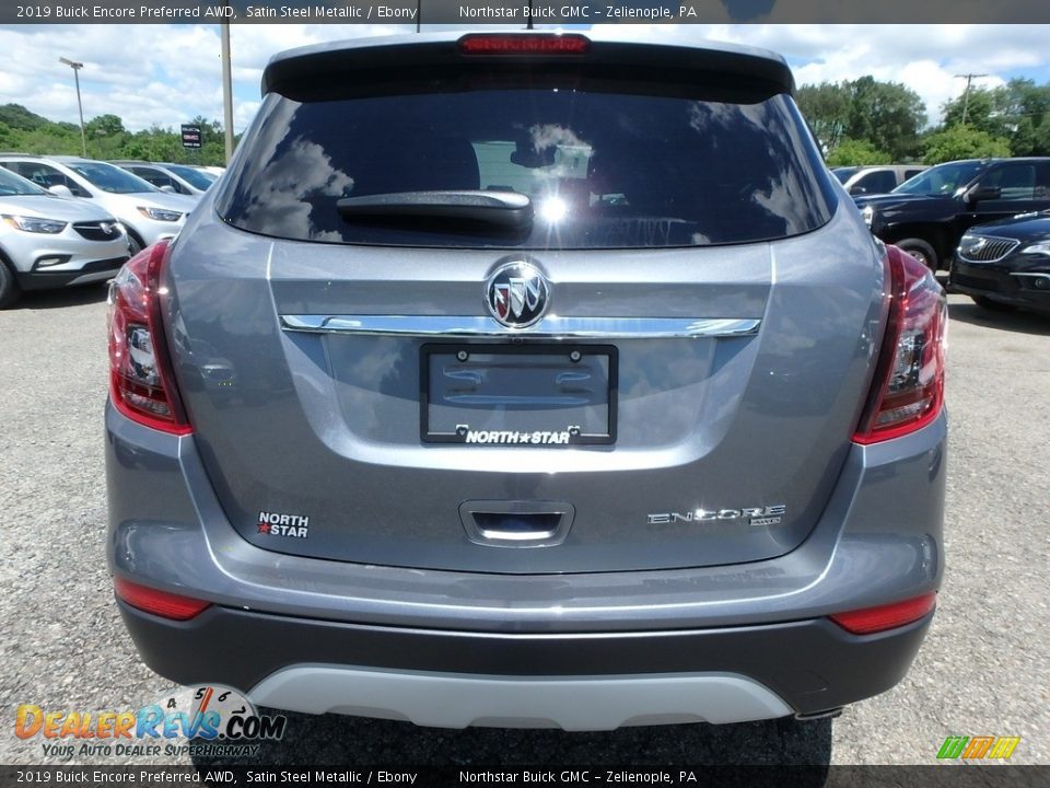 2019 Buick Encore Preferred AWD Satin Steel Metallic / Ebony Photo #6