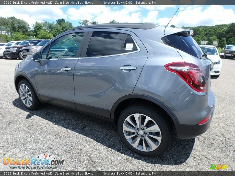 2019 Buick Encore Preferred AWD Satin Steel Metallic / Ebony Photo #8