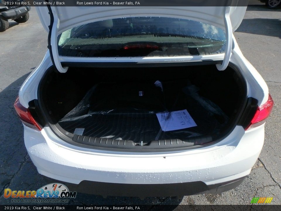 2019 Kia Rio S Clear White / Black Photo #4