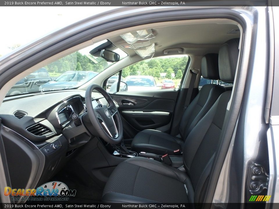 2019 Buick Encore Preferred AWD Satin Steel Metallic / Ebony Photo #11