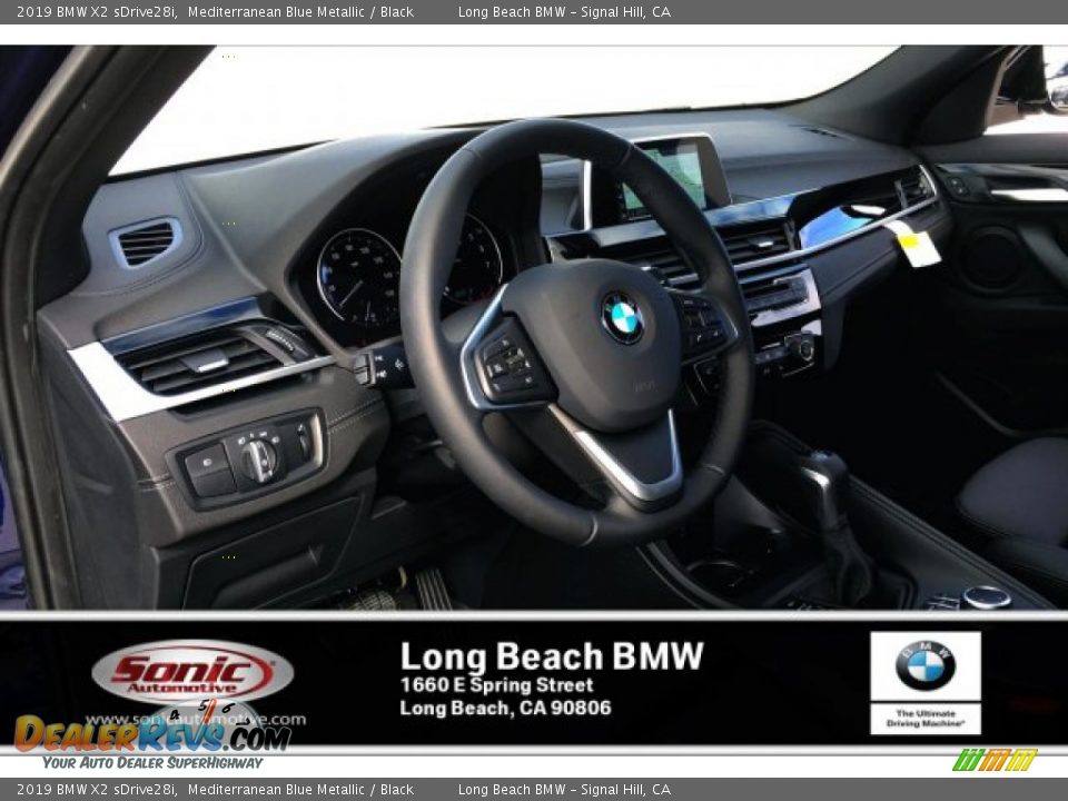 2019 BMW X2 sDrive28i Mediterranean Blue Metallic / Black Photo #4
