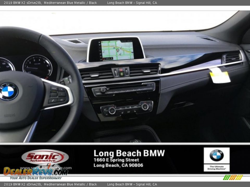 2019 BMW X2 sDrive28i Mediterranean Blue Metallic / Black Photo #5