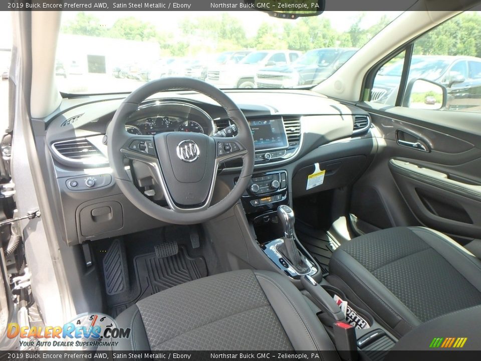 2019 Buick Encore Preferred AWD Satin Steel Metallic / Ebony Photo #13
