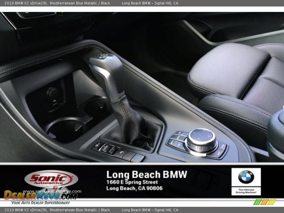 2019 BMW X2 sDrive28i Mediterranean Blue Metallic / Black Photo #6