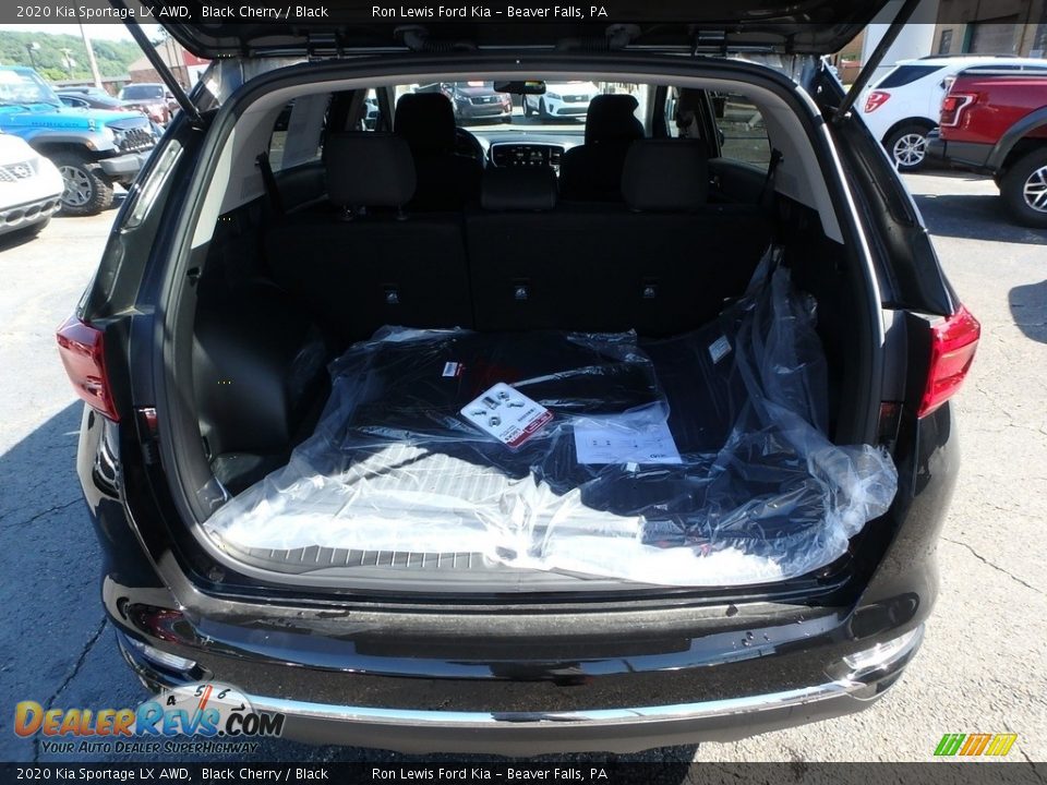 2020 Kia Sportage LX AWD Black Cherry / Black Photo #5