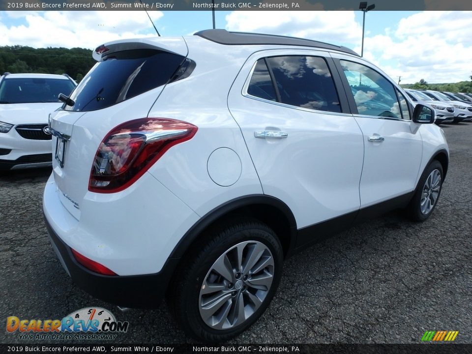 2019 Buick Encore Preferred AWD Summit White / Ebony Photo #5