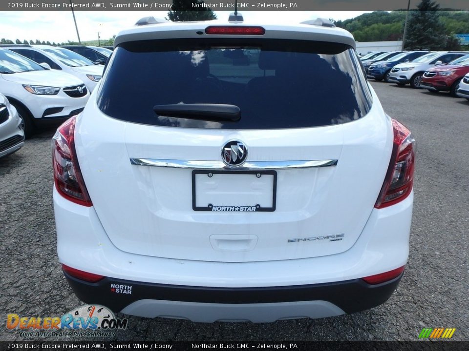 2019 Buick Encore Preferred AWD Summit White / Ebony Photo #6