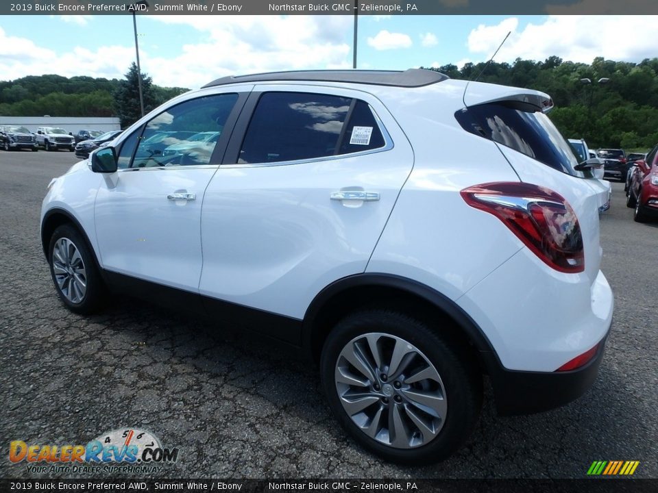 2019 Buick Encore Preferred AWD Summit White / Ebony Photo #8