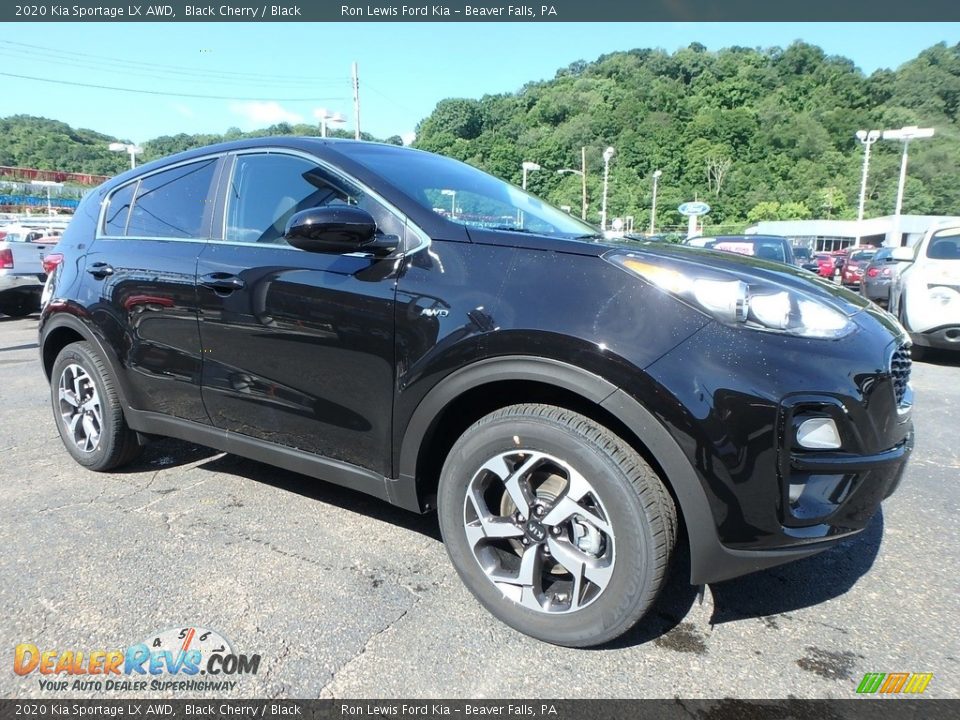 Front 3/4 View of 2020 Kia Sportage LX AWD Photo #10