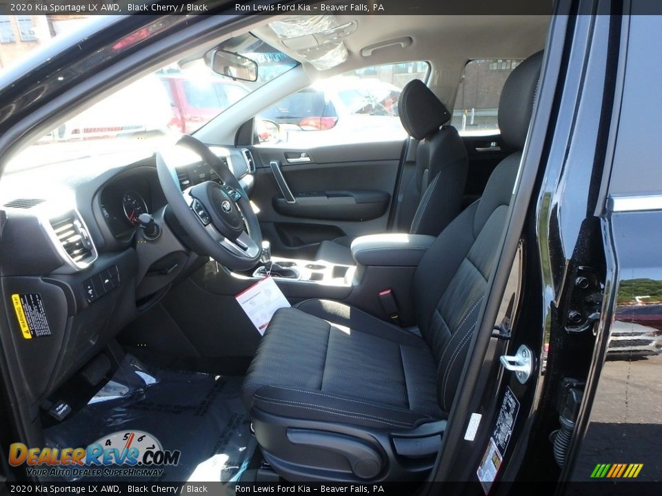 Front Seat of 2020 Kia Sportage LX AWD Photo #11