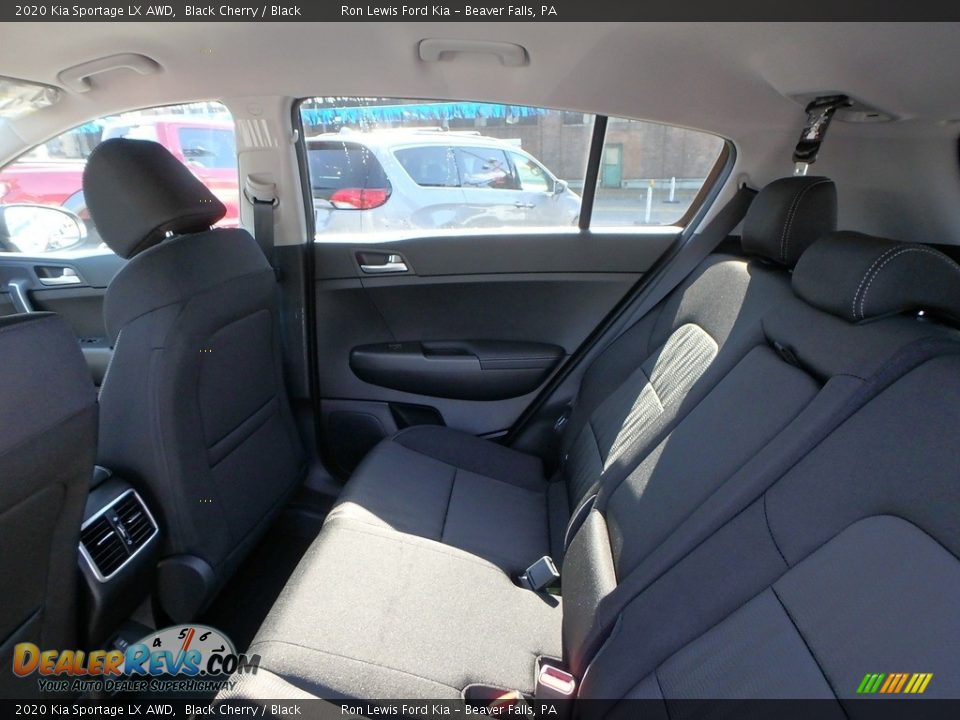 2020 Kia Sportage LX AWD Black Cherry / Black Photo #12