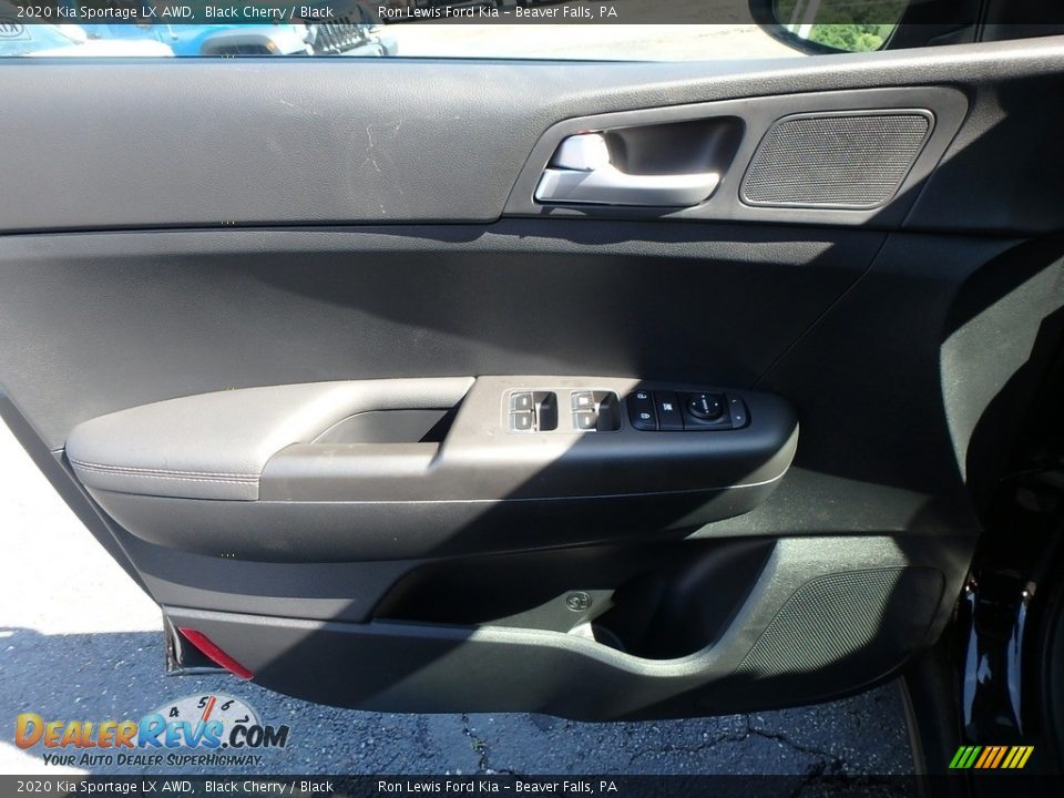 2020 Kia Sportage LX AWD Black Cherry / Black Photo #14