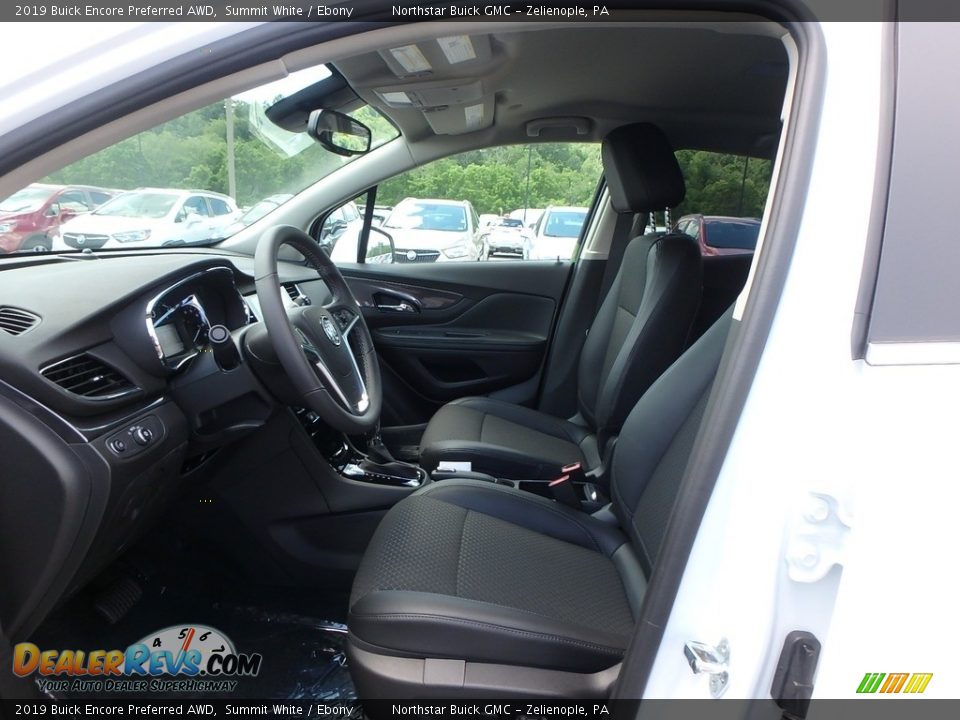 2019 Buick Encore Preferred AWD Summit White / Ebony Photo #11