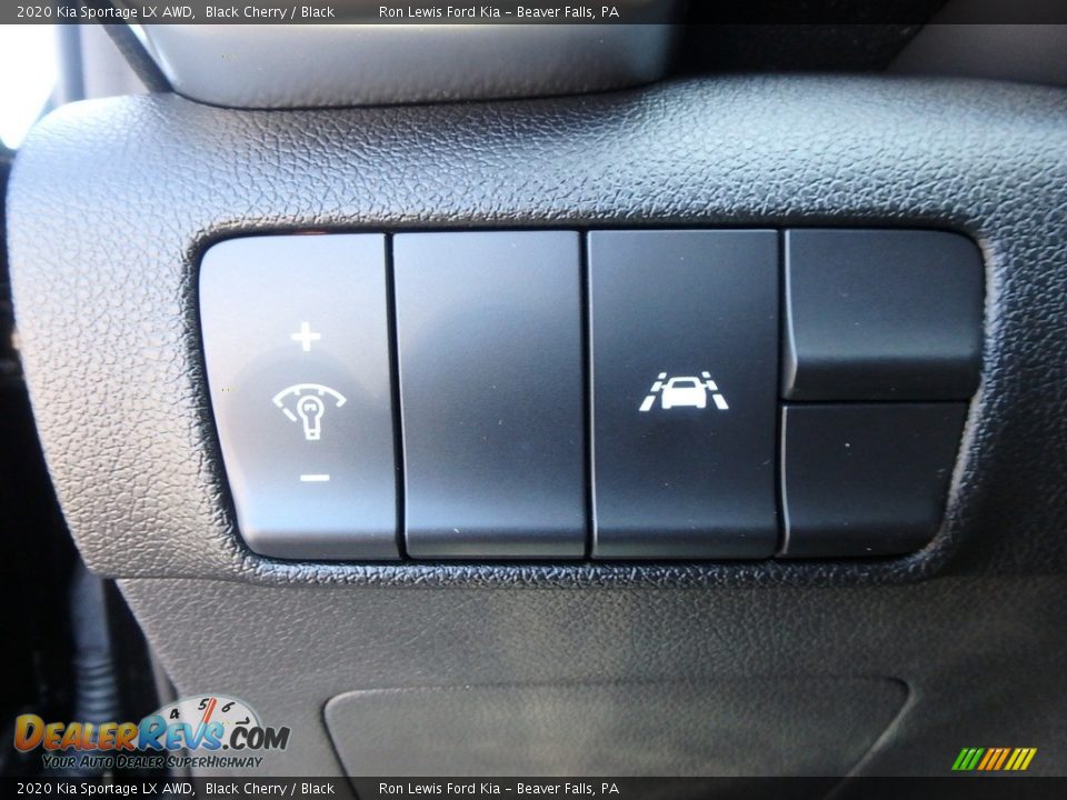 2020 Kia Sportage LX AWD Black Cherry / Black Photo #17