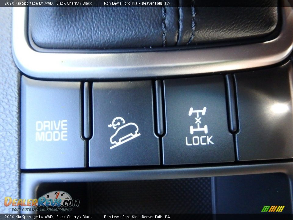 2020 Kia Sportage LX AWD Black Cherry / Black Photo #18