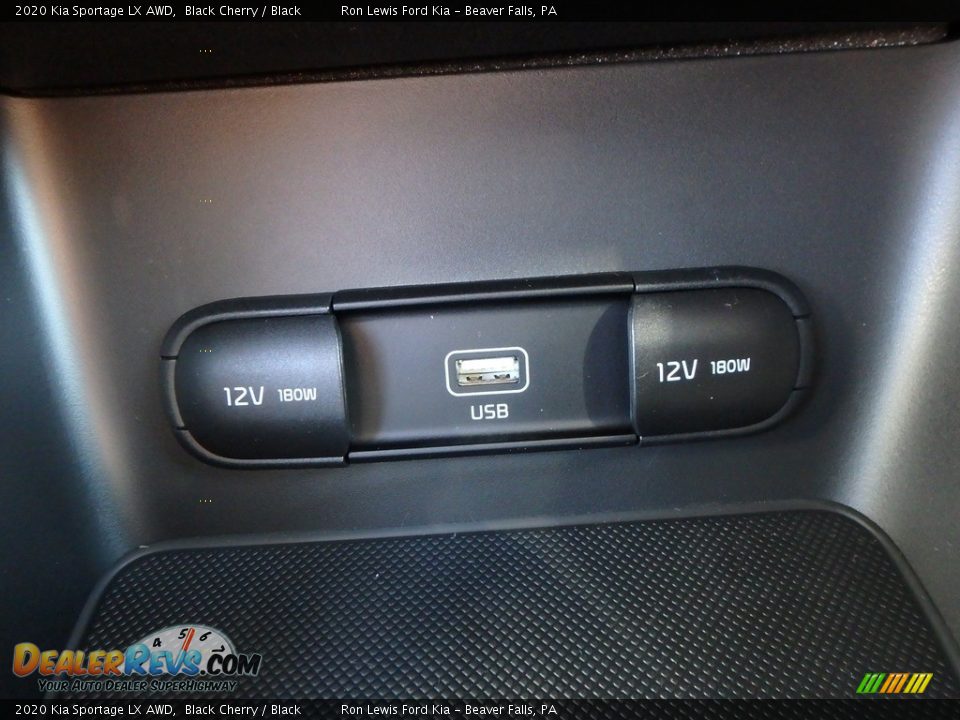 2020 Kia Sportage LX AWD Black Cherry / Black Photo #19