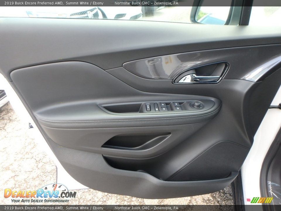 2019 Buick Encore Preferred AWD Summit White / Ebony Photo #14