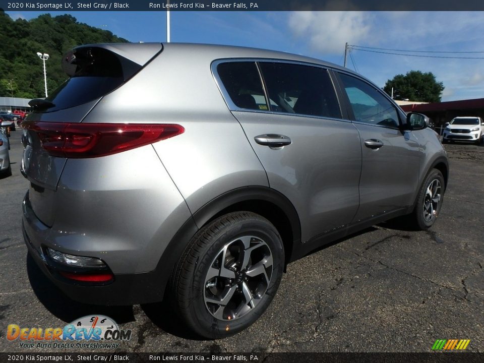 2020 Kia Sportage LX Steel Gray / Black Photo #3