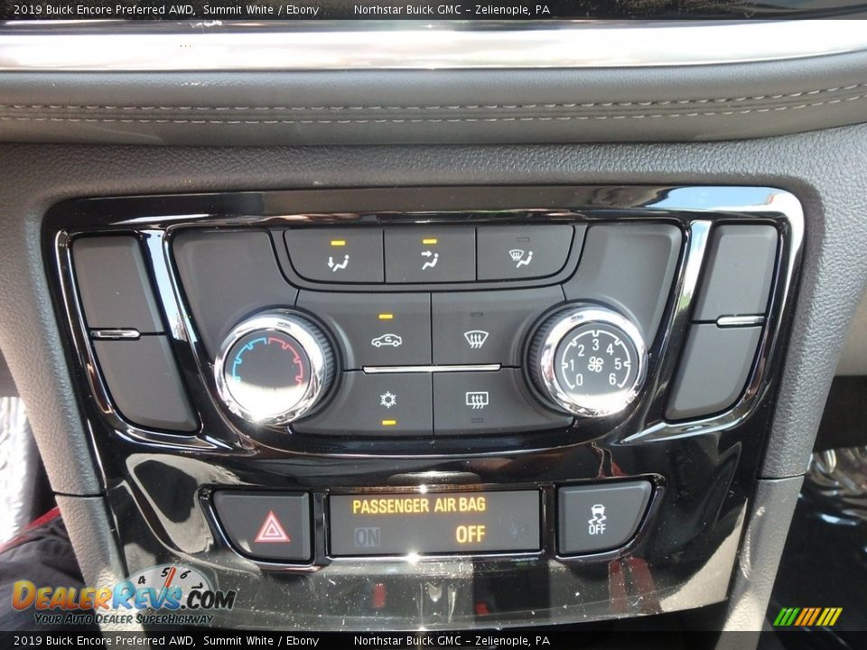 2019 Buick Encore Preferred AWD Summit White / Ebony Photo #18