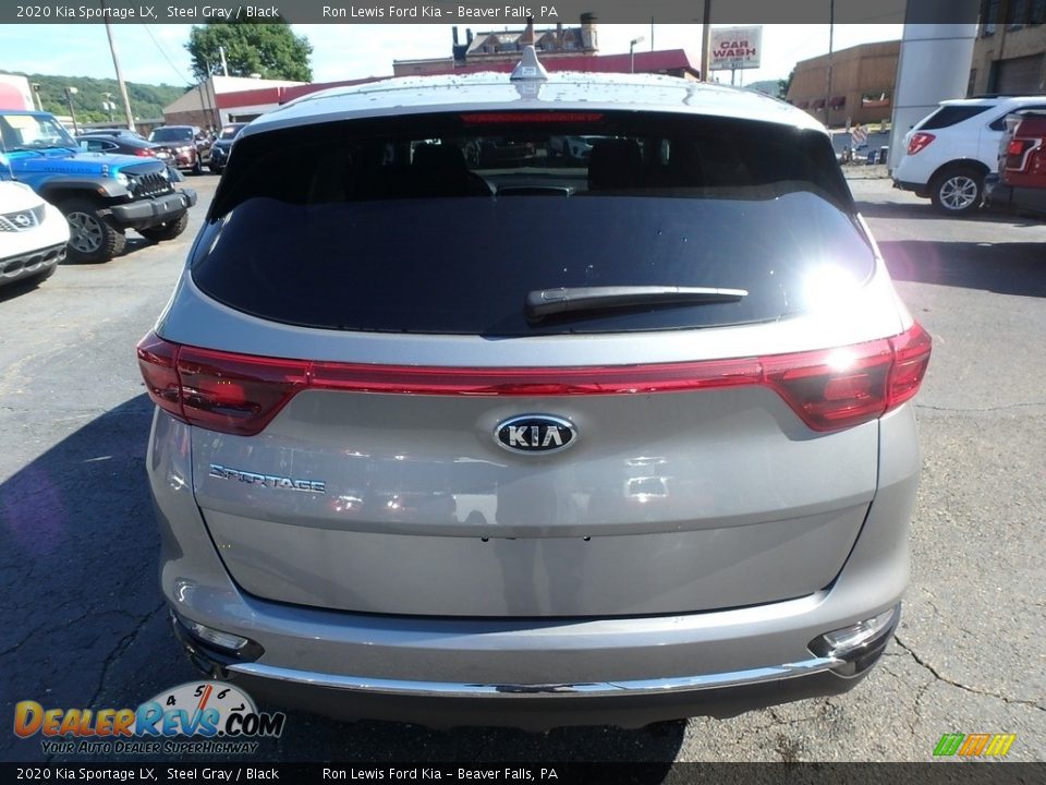 2020 Kia Sportage LX Steel Gray / Black Photo #4