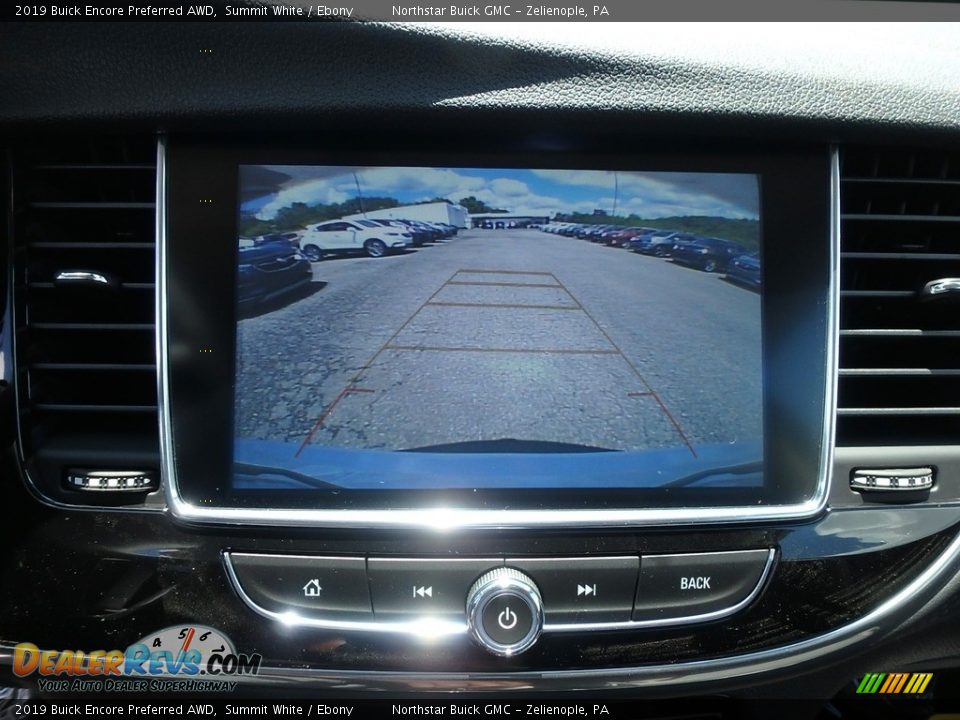 2019 Buick Encore Preferred AWD Summit White / Ebony Photo #19