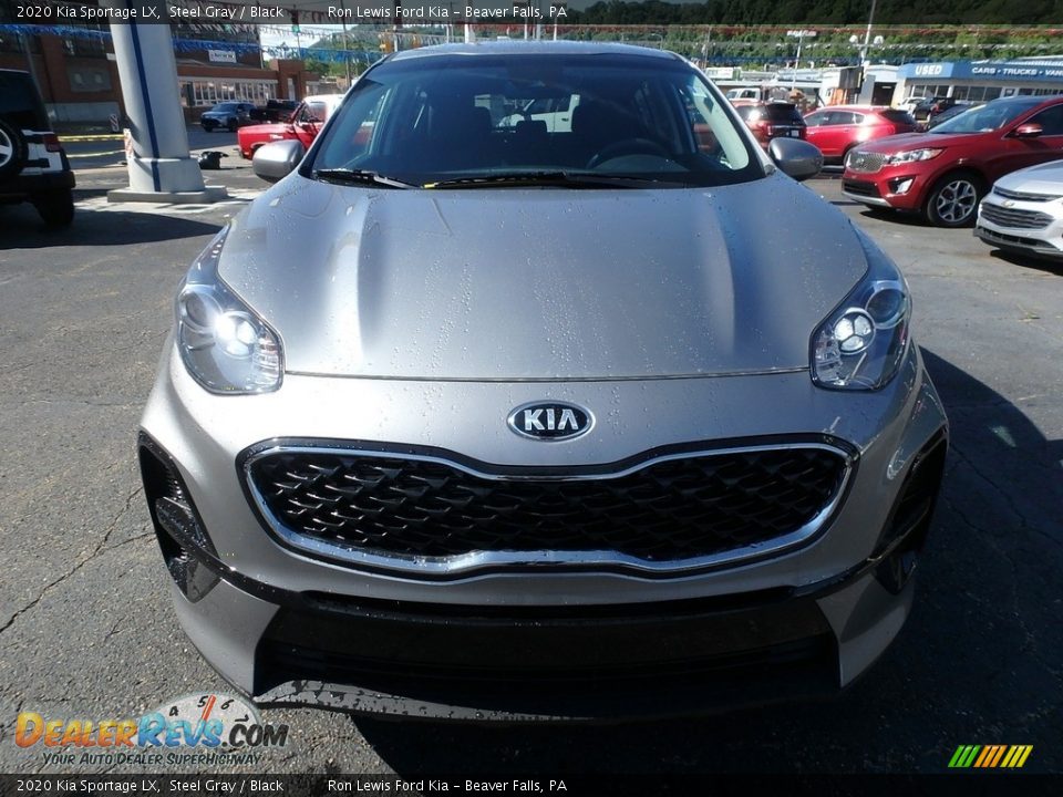 2020 Kia Sportage LX Steel Gray / Black Photo #9