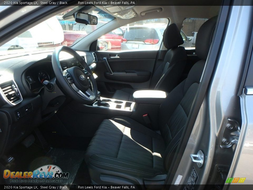 2020 Kia Sportage LX Steel Gray / Black Photo #11