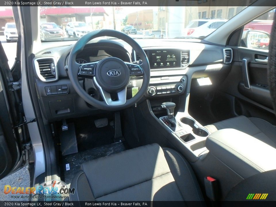 2020 Kia Sportage LX Steel Gray / Black Photo #13
