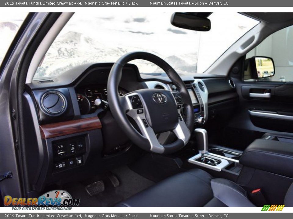 2019 Toyota Tundra Limited CrewMax 4x4 Magnetic Gray Metallic / Black Photo #10