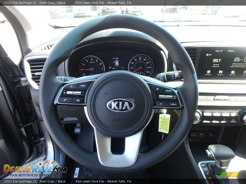 2020 Kia Sportage LX Steel Gray / Black Photo #17